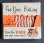 Preview: Esso Geburtstagskerzen 1965 "From the Tiger" in Originalbox (4227)